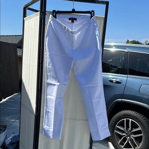 Karen Kane Classic White Trousers